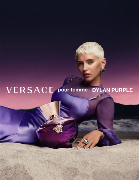 who is the model in the versace perfume commercial|Versace dylan purple commercial model.